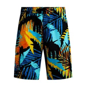 Kanu Surf Men's Standard Bellaire Swim Trunks (Regular & Extended Sizes), Polynesia Black/Orange, for $14 Kanu Surf Men's Standard Bellaire Swim Trunks (Regular & Extended Sizes), Polynesia Black/Orange, for $14