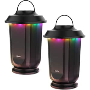 Olafus Outdoor Bluetooth Speaker Lantern 2-Pack for $100