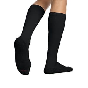 Hanes ComfortBlend Over-the-Calf Crew Socks 12-Pack for $23
