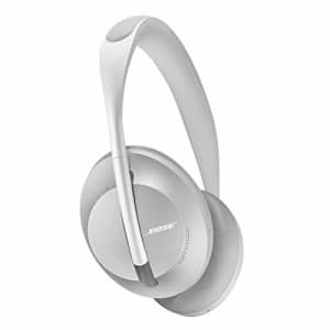 Bose Noise Cancelling Wireless Bluetooth Headphones 700, with Alexa Voice Control, Silver (Renewed) for $315