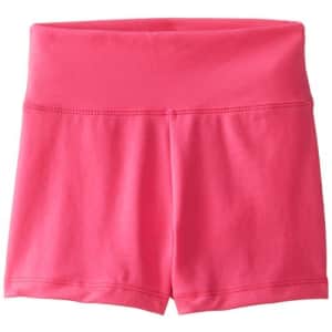 Capezio Big Girls' Team Basic High Waisted Short, Hot Pink, Large for $15 Capezio Big Girls' Team Basic High Waisted Short, Hot Pink, Large for $15