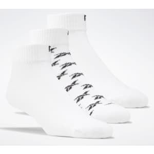 Reebok Men's Classics Ankle Socks 3-Pack for $7 Reebok Men's Classics Ankle Socks 3-Pack for $7