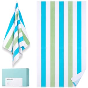 Wiikweek Cotton Beach Towel for $8 Wiikweek Cotton Beach Towel for $8