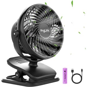 Anglink Rechargeable Portable Clip Fan for $13 Anglink Rechargeable Portable Clip Fan for $13