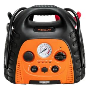 Ironmax 22,000mAh Portable Power Station w/ Air Compressor for $135