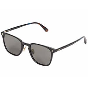 TOMS Square Sunglasses, Shiny Black, 51-21-147 for $107