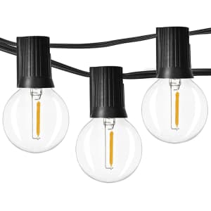 Newpow 48-Foot Dimmable Outdoor String Lights for $29 Newpow 48-Foot Dimmable Outdoor String Lights for $29