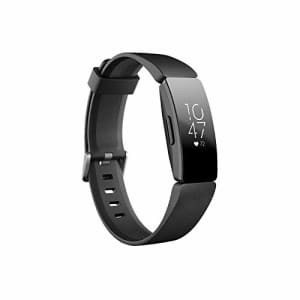 Fitbit Inspire HR Heart Rate & Fitness Tracker, One Size (S & L bands included), 1 Count (Renewed) for $95