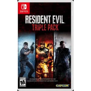 Resident Evil Triple Pack for Nintendo Switch for $30 Resident Evil Triple Pack for Nintendo Switch for $30