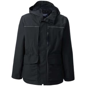 Lands' End Men's Lightweight Squall Parka w/ Hood for $48 Lands' End Men's Lightweight Squall Parka w/ Hood for $48