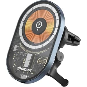 Momax Q.Mag Mount 2 15W Magnetic Wireless Charging Car Mount for $40