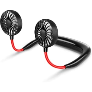 Luwatt Portable Neck Fan for $8 Luwatt Portable Neck Fan for $8