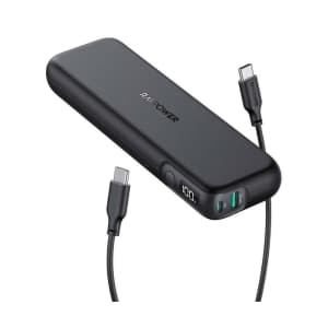 RAVPower PD Pioneer 15000mAh 18W Portable Charger USB-C Power Bank for $12