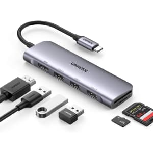Ugreen 6-in-1 USB-C Hub for $16