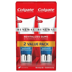 Colgate 3-oz. Renewal Gum Toothpaste 2-Pack for $5.61 via Sub & Save
