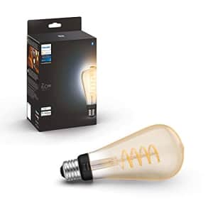 Philips Hue White Ambiance Dimmable Smart Filament ST23, Warm-White to Cool-White LED Vintage for $50