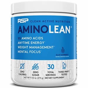 RSP AminoLean - All-in-One Pre Workout, Amino Energy, Weight Management Supplement with Amino for $23