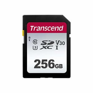Transcend Information TS256GSDC300S-E, 256GB UHS-I U3 SD Memory Card for $40