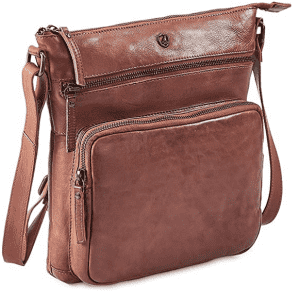 Leather Wallets, Crossbody Bags, and Canvas Bags at Amazon: 20% off
