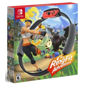 Ring Fit Adventure for Nintendo Switch for $55 in cart