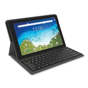 2019 RCA Viking Pro 2-in-1 Tablet 10'' Touch Screen and Detachable Keyboard, Quad Core, 32GB for $199