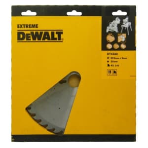 Dewalt DT4322-QZ 9.84"/30mm 40WZ Construction Circular Saw Blade for $80