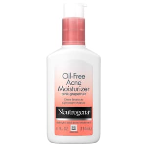Neutrogena 4-oz. Oil Free Acne Facial Moisturizer for $3.65 via Sub & Save Neutrogena 4-oz. Oil Free Acne Facial Moisturizer for $3.65 via Sub & Save