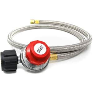 Gas One 0 to 20-PSI Propane Regulator with 4-foot Hose for $18 Gas One 0 to 20-PSI Propane Regulator with 4-foot Hose for $18