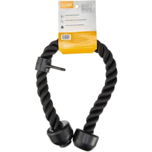 Cap Barbell Deluxe Tricep Rope for $17