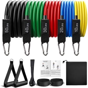 Lfitfortd Resistance Bands Set for $9 Lfitfortd Resistance Bands Set for $9
