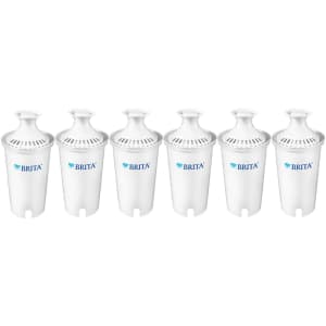 Brita Standar Replacement Water Filter 6-Pack for $22 Brita Standar Replacement Water Filter 6-Pack for $22