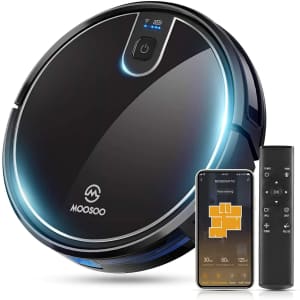 Moosoo Robot Vacuum with Mapping for $109 Moosoo Robot Vacuum with Mapping for $109