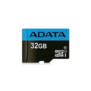 ADATA Premier 32GB microSDHC/SDXC UHS-I Class 10 Memory Card Read up to 85 MB/s (AUSDH32GUICL10 for $11