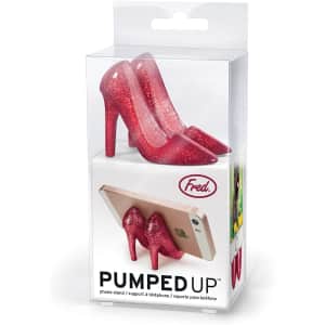 Genuine Fred Pumped Up High Heel Shoe Phone Stand for $15 Genuine Fred Pumped Up High Heel Shoe Phone Stand for $15