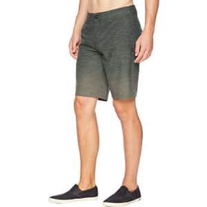 Rip Curl Men's Mirage Jackson 20" Boardwalk Hybrid Stretch Shorts, Military Green, 29 for $25