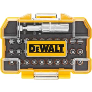 DeWalt 31-Piece Screwdriving Bit Set for $6.99 for members