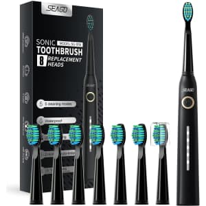 Seago Dual Sonic Electric Toothbrush Kit for $30