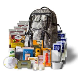Wise Company 5-Day 1-Person Emergency Backpack w/ Food, Water, First Aid for $53