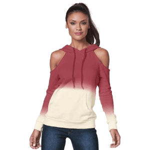 Venus Women's Cold Shoulder Sweatshirt for $12 Venus Women's Cold Shoulder Sweatshirt for $12