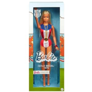 Barbie Reproduction 1975 Gold Medal Doll for $12