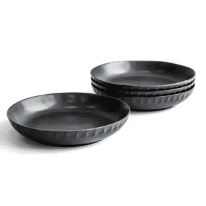 Over and Back Thumbprint 32-oz. Stoneware Dinner Bowl 4-Pack for $19 Over and Back Thumbprint 32-oz. Stoneware Dinner Bowl 4-Pack for $19
