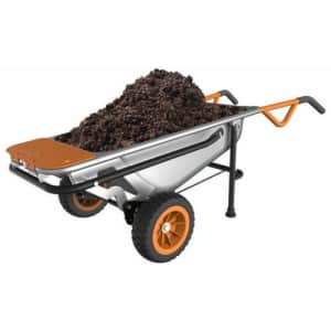 Worx AeroCart 8-in-1 Multi-Function Wheelbarrow / Yard Cart / Dolly for $160 in cart Worx AeroCart 8-in-1 Multi-Function Wheelbarrow / Yard Cart / Dolly for $160 in cart