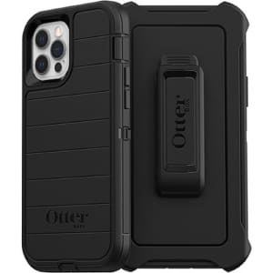 OtterBox Defender Series Case & Holster for iPhone 12/12 Pro for $13