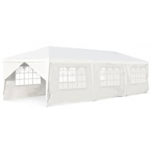 Costway 10- x 30-Ft. Gazebo Canopy Tent for $128