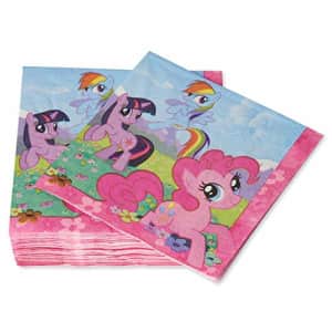 American Greetings My Little Pony Party Supplies, Paper Lunch Napkins (48-Count) for $11