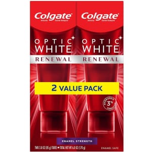 Colgate Optic 6-oz. Teeth Whitening Toothpaste 2-Pack for $8.36 via Sub. & Save Colgate Optic 6-oz. Teeth Whitening Toothpaste 2-Pack for $8.36 via Sub. & Save