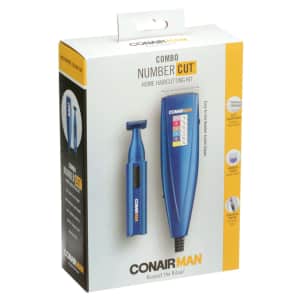 ConairMan Comb Number Cut Haircut Kit for $10