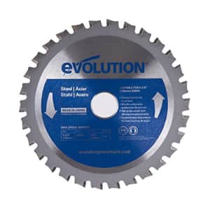 Evolution Power Tools 5-3/8BLADEST Steel Cutting Saw Blade, 5-3/8-Inch x 30-Tooth for $35