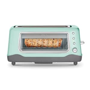 Dash Clear View Toaster: Extra Wide Slot Toaster with See Through Window - Defrost, Reheat + Auto for $50