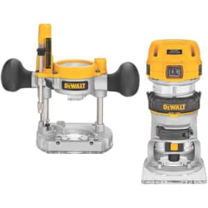 DEWALT Router Fixed/Plunge Base Kit, Variable Speed, 1.25-HP Max Torque (DWP611PK) for $180 DEWALT Router Fixed/Plunge Base Kit, Variable Speed, 1.25-HP Max Torque (DWP611PK) for $180